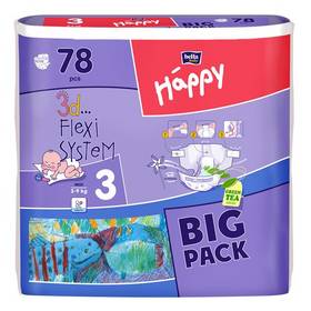 Bella Baby Happy Midi Big Pack 78 ks