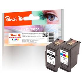 Inkoustová náplň Peach Canon PG-545XL/CL-546XL, 510/425 stran, kompatibilní, CMYK (319026)