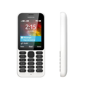 Mobilní telefon Nokia 215 DualSim (A00023211) bílý