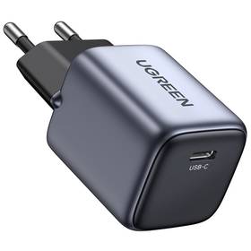 Ładowarka sieciowa UGREEN Nexode Mini 30W USB-C PD GaN (90666) Szara