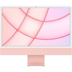 Apple iMac 24" M1 7x GPU, 8GB, 256GB, CZ - Pink (MJVA3CZ/A)