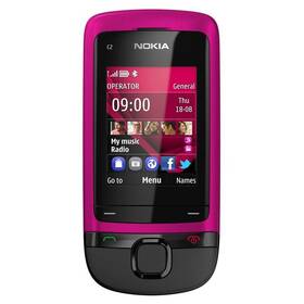 Telefon komórkowy Nokia C2-05 (A00003796) Różowy 