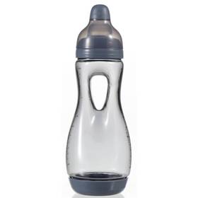 Butelka dla niemowląt Difrax EASYGRIP 250ml Szara