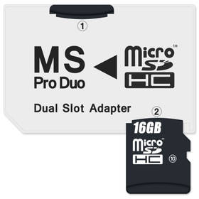 Connect IT CI-1138, MS Pro Duo - 2x MicroSDHC (CI-1138)