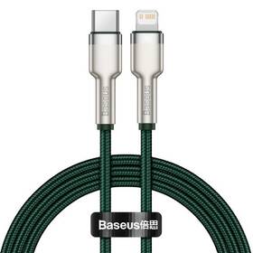 Baseus Cafule USB-C/Lightning PD 20W, 1m (CATLJK-A06) zelený