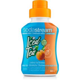 Příchuť pro perlivou vodu SodaStream Ice Tea Broskev 500 ml