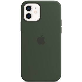 Kryt na mobil Apple Silicone Case s MagSafe pro iPhone 12 a 12 Pro - kypersky zelený (MHL33ZM/A)