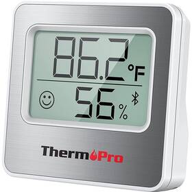 ThermoPro TP357 BT strieborný/biely