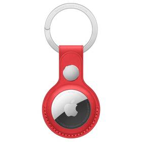 Apple AirTag kožená kľúčenka - (PRODUCT)RED