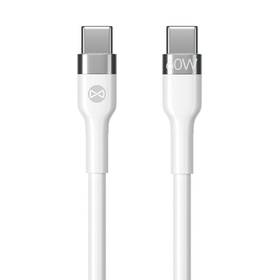 Forever Flexible USB-C/USB-C, 60W, 2m (GSM115428) bílý