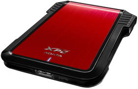 ADATA EX500, 2,5" SATA, USB, 3.1 (AEX500U3-CRD) čierny/červený