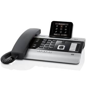 Telefon stacjonarny Gigaset Gigaset DX800A (S30853-H3100-R601) Czarny/Tytan