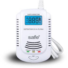 Detektor gazu Safe 808 COM Kombinovaný detektor CO a výbušných plynů (SAFE 808COM)