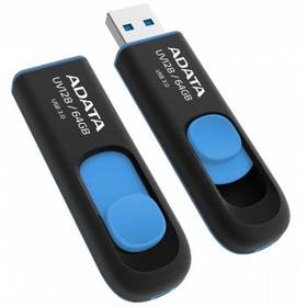 Pendrive, pamięć USB ADATA UV128 64GB (AUV128-64G-RBE) Niebieski