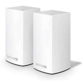 Punkt dostępowy (AP) Linksys Velop Mesh Wi-fi System, Dual-Band, 2-Pack (WHW0102-EU) Biały