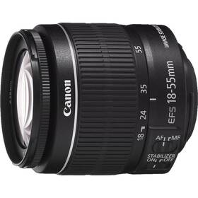 Objektiv Canon EF-S 18-55mm f/3.5-5.6 IS II (5121B005AA) černý