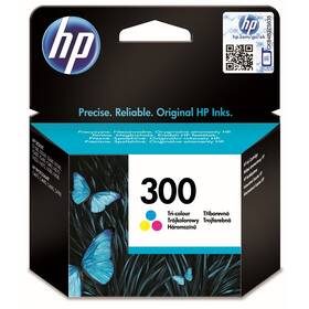 HP 300, 165 stran - CMY (CC643EE)