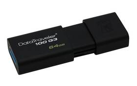 Kingston DataTraveler 100 G3 64GB (DT100G3/64GB) černý