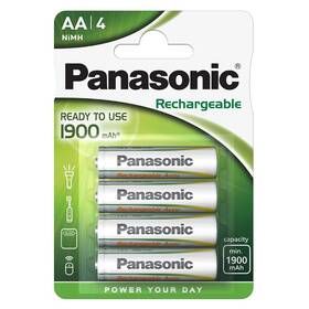 Panasonic Ready to use AA, HR06, 1900mAh, Ni-MH, blister 4ks (HHR-3MVE/4BP)