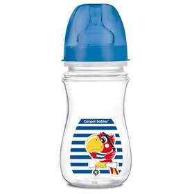 Butelka dla niemowląt Canpol babies EasyStart Pirat 300ml Niebieska
