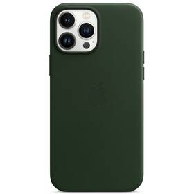 Apple Leather Case s MagSafe pre iPhone 13 Pro - sekvojovo zelený (MM1G3ZM/A)