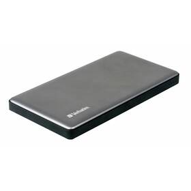 Powerbank Verbatim 10000 mAh, USB-C PD, QC 3.0 (49576) stříbrná