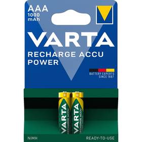 Varta Rechargeable Accu AAA, HR06, 1000mAh, Ni-MH, blister 2ks (5703301402)
