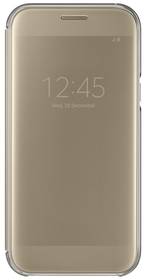 Pokrowiec na telefon Samsung Clear View na Galaxy A5 2017 (EF-ZA520C) (EF-ZA520CFEGWW) Złote