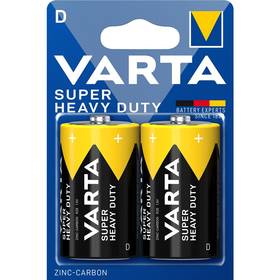 Varta Super Heavy Duty D, R20, blistr 2ks (2020101412)