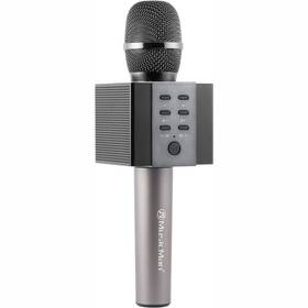 Technaxx ELEGANCE, karaoke mikrofon černý (vráceno - použito 8800847585)