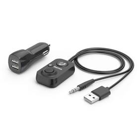 Hama do vozidla s aux-in, USB napájení (14167)