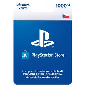 Karta pre-paid Sony PlayStation Live Cards 1000Kč -  PS Store - czeska (PS719894032)