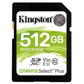 Kingston Canvas Select Plus SDXC 512GB UHS-I U3 (100R/85W) (SDS2/512GB)