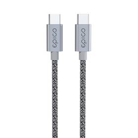 Epico USB-C/USB-C, 60W, 1,2m (9915141300018) šedý