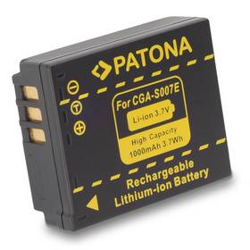 PATONA pre Panasonic CGA-S007E Li-Ion 3.6V 1000mAh (PT1043)