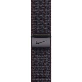Pasek wymienny Apple 45mm černo-modrý provlékací sportovní  Nike (MUJX3ZM/A)
