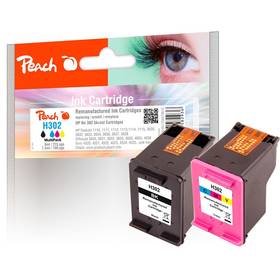 Tusz Peach HP 302, MultiPack, 215/180 stran - CMYK (319615)