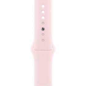 Pasek wymienny Apple 41mm světle růžový sportovní  - S/M (MT2Y3ZM/A)