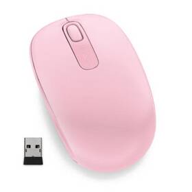 Mysz Microsoft Wireless Mobile Mouse Wireless Mobile 1850 (U7Z-00024) Różowa