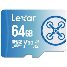 Lexar FLY 1066x microSDXC 64GB UHS-I, (160R/60W) C10 A2 V30 U3 (LMSFLYX064G-BNNNG)