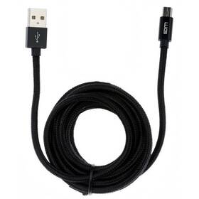 WG USB/Micro USB, 3m (7299) černý