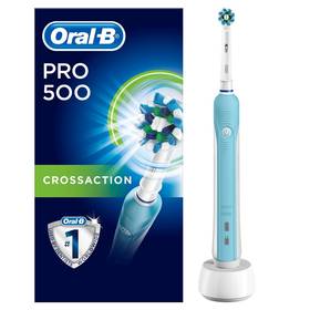 Zubná kefka Oral-B Pro 500 CrossAction modrá