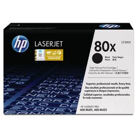 Toner HP 80X, 6 900 stran (CF280X) Czarny