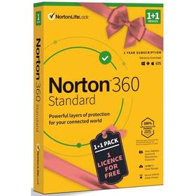 Norton 360 STANDARD 10GB CZ 1 uživatel / 1 zařízení / 12 měsíců 1+1 ZDARMA (BOX) (21414993)