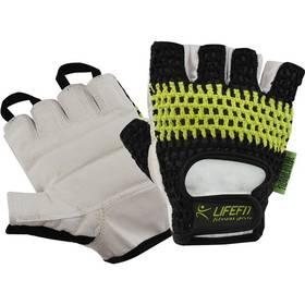 Rękawice fitness LIFEFIT Fit, rozmiar  XL Czarne/Zielone