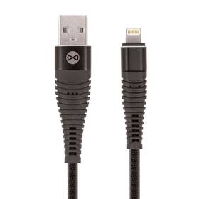 Forever USB/Lightning, 1m čierny