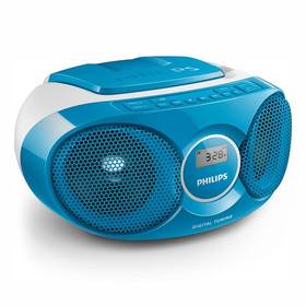 Radio z CD Philips AZ215N Niebieski
