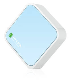 Router TP-Link TL-WR802N Nano (TL-WR802N) Biały/Turkusowy