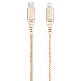 WG USB-C/Lightning, MFi, 1m (8107) zlatý