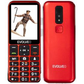 Evolveo EasyPhone LT pro seniory (EP-880-LTR) červený